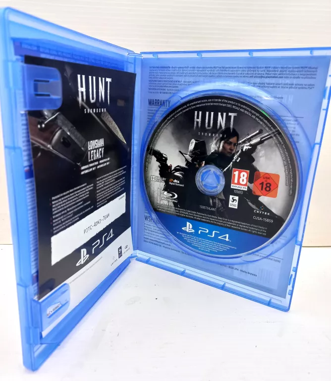 GRA PS4 HUNT SHOWDOWN