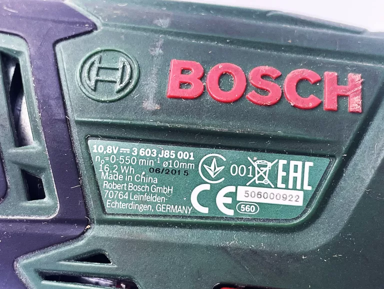 WKRĘTARKA BOSCH PSR 1080 LI 10,8V