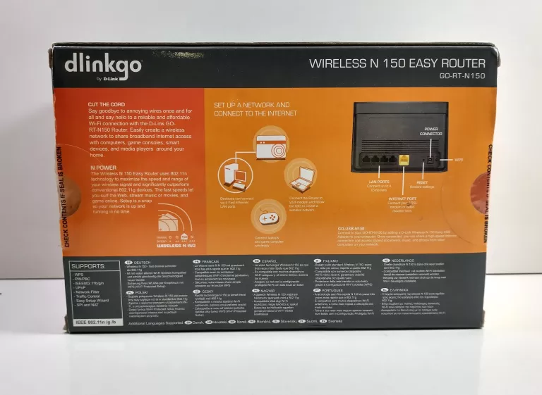 ROUTER DLINKGO BY D-LINK GO-RT-N150 WIRELESS N 150 MB/S