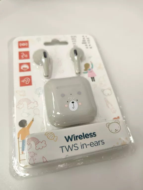 SŁUCHAWKI TEDI DLA DZIECI WIRELESS TWS IN-EARS