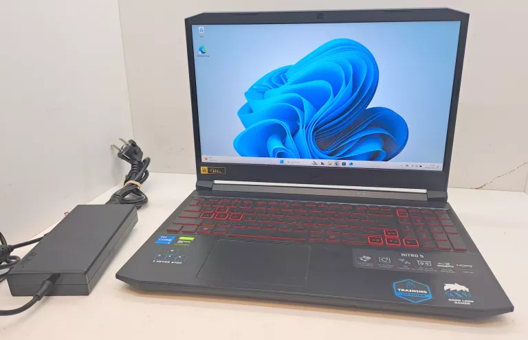 LAPTOP ACER NITRO 5 8/500GB 11TH GEN INTEL CORE I5/WIN 10 PRO+ŁA