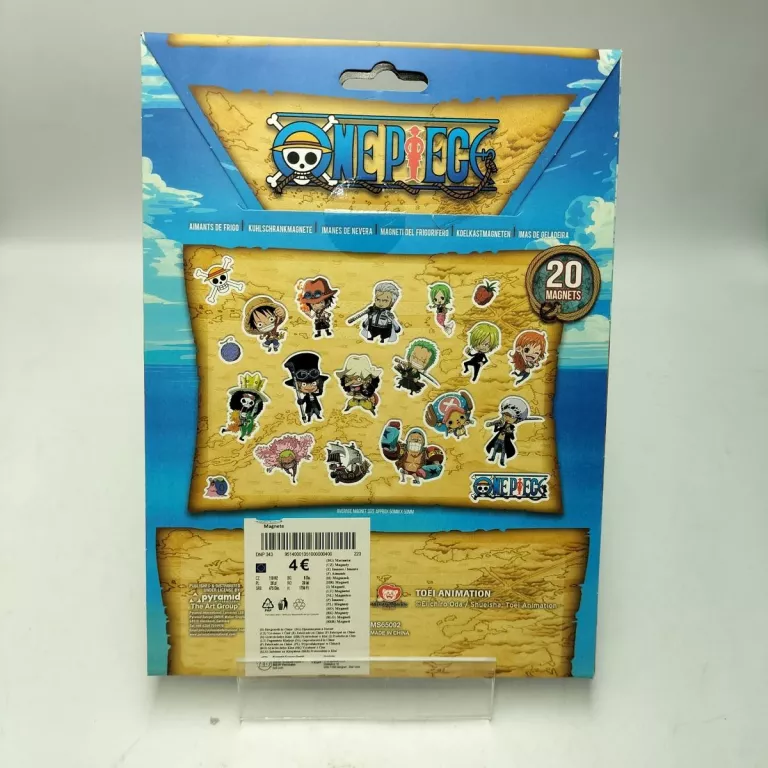 ONE PIECE CHIBI - MAGNESY NA LODÓWKĘ TABLICĘ