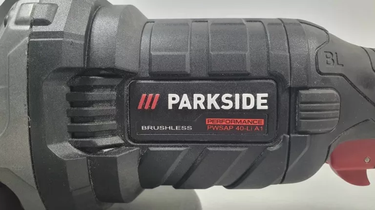 PARKSIDE PERFORMANCE AKUMULATOROWA SZLIFIERKA KĄTOWA PWSAP 40-LI A1 230 MM