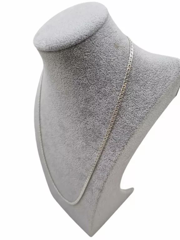 SREBRNY ŁAŃCUSZEK ROMBO 55CM  5,57G 925