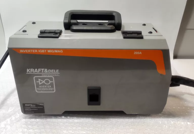 SPAWARKA MIGOMAT BEZGAZOWY KRAFT&DELE KD1872 MIG/MMA 200A 230V