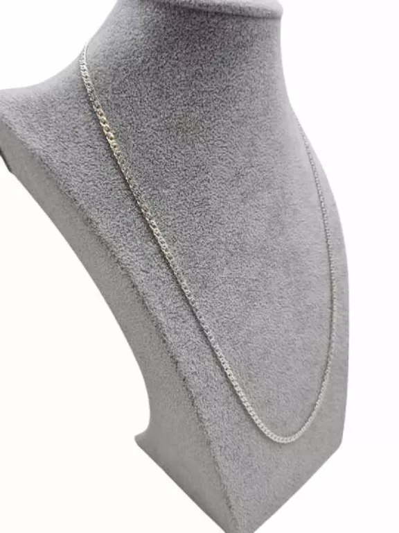 SREBRNY ŁAŃCUSZEK ROMBO 55CM  5,57G 925