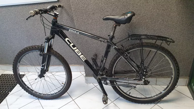 ROWER CUBE AIM CZARNY 26 CALA - ODBIÓR OSOBISTY
