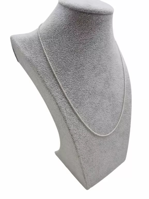 SREBRNY ŁAŃCUSZEK KULKA DŁ. 50CM/3,20G