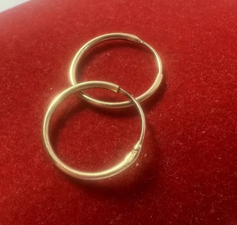 delikatne-kolczyki-kolka-proby-583-stan-uzywany