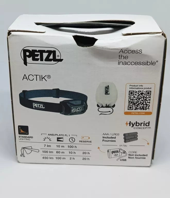 LATARKA CZOŁOWA PETZL ACTIK GRAY