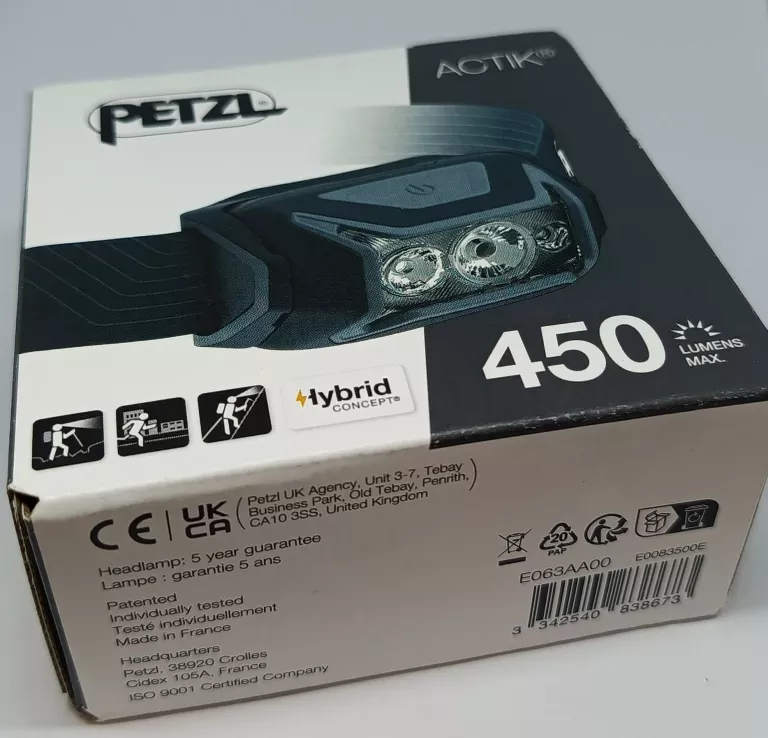 LATARKA CZOŁOWA PETZL ACTIK GRAY