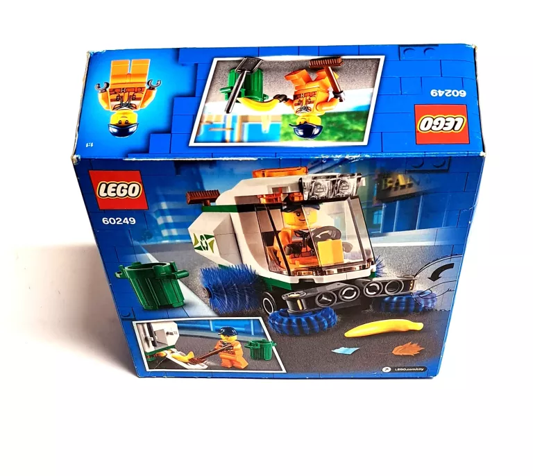 LEGO CITY 60249 ZAMIATARKA ULIC ŚMIECIARKA MIASTO