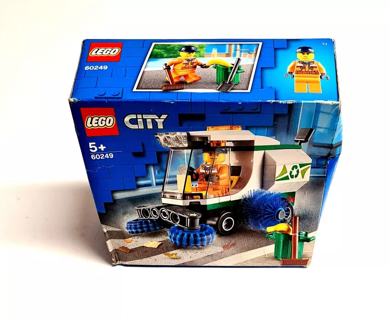 LEGO CITY 60249 ZAMIATARKA ULIC ŚMIECIARKA MIASTO