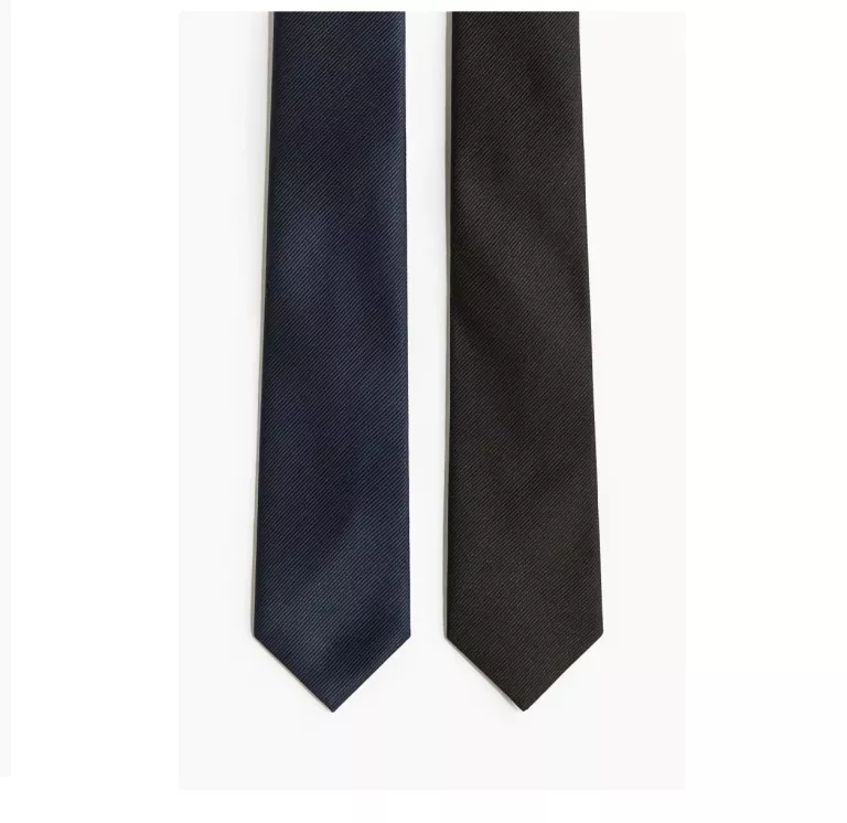 krawat-hm-dwupak-czarny-granatowy-bulwar-ikara-21-wroclaw