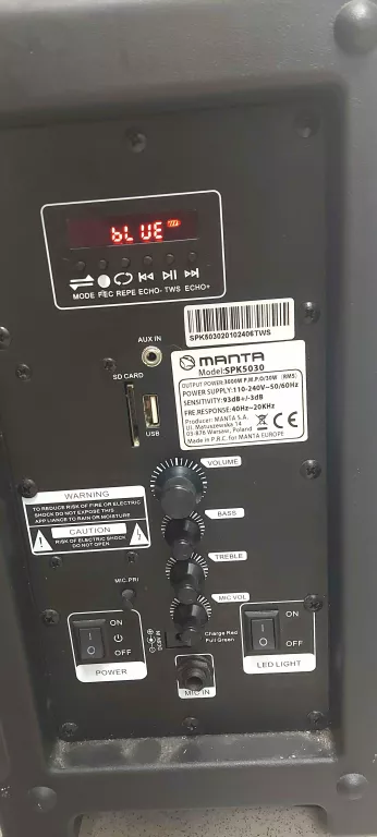 GLOSNIK MANTA SPK 5030