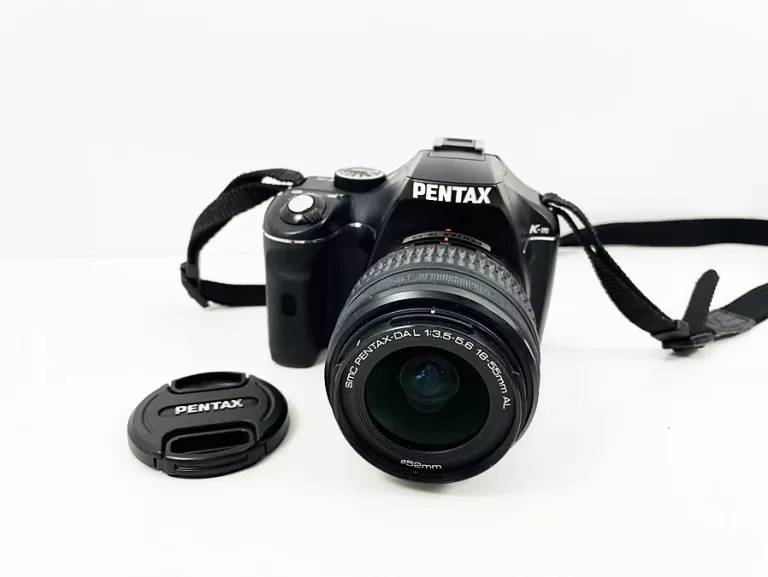 APARAT PENTAX K-M + OBIEKTYW PENTAX 18-55