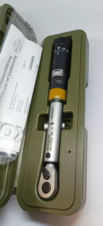 KLUCZ DYNAMOMETRYCZNY PROXXON MC 15