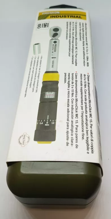 KLUCZ DYNAMOMETRYCZNY PROXXON MC 15