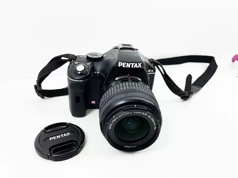 APARAT PENTAX K-M + OBIEKTYW PENTAX 18-55