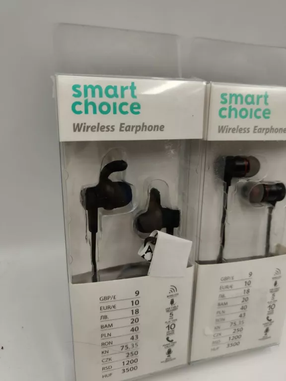 SŁUCHAWKI BEZPRZEWODOWE SMART CHOICE