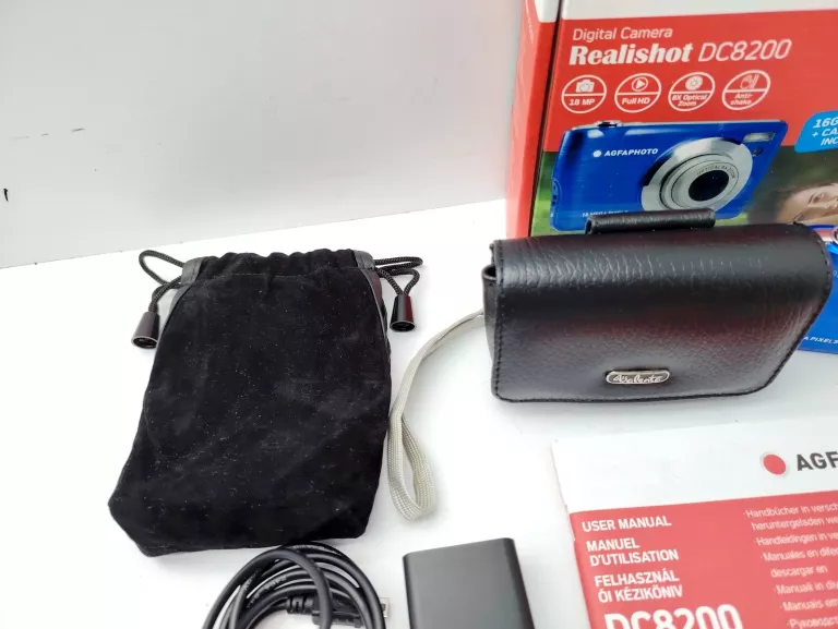APARAT AGFAPHOTO DC8200 NIEBIESKI 18 MPX #IGŁA