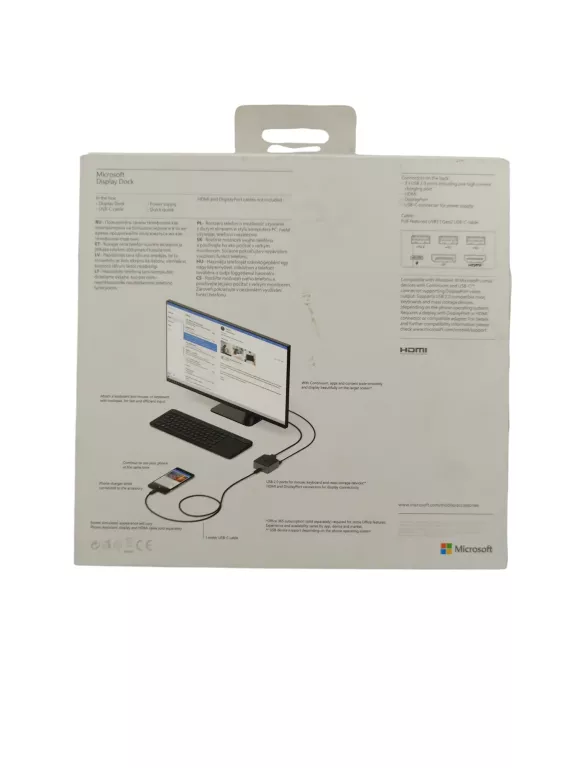 STACJA DOKUJĄCA MICROSOFT DISPLAY DOCK HD-500