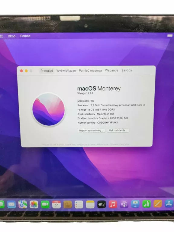 MACBOOK PRO RETINA 13-CALOWY EKRAN