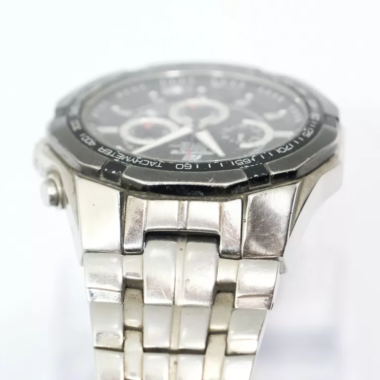 ZEGAREK MĘSKI CASIO EDIFICE EF-540 NA BRANSOLECIE SREBRNY