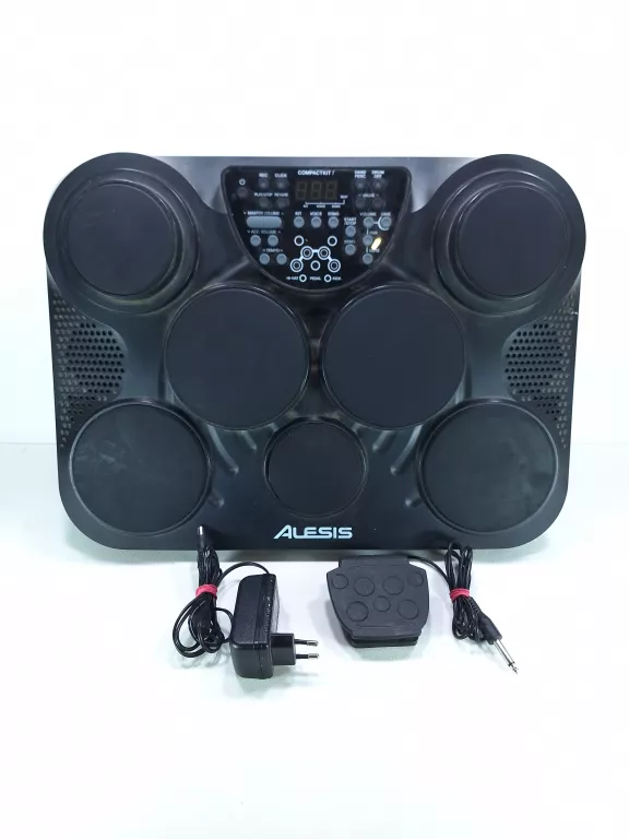 PERKUSJA STOŁOWA PRZENOŚNA ALESIS COMPACTKIT 7 + ZASILACZ