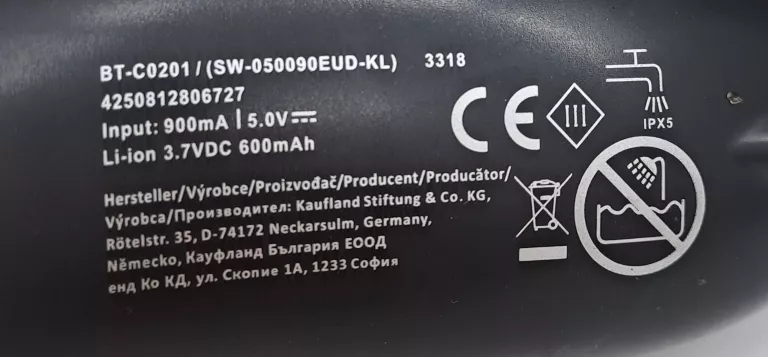 GOLARKA DO TWARZY SWITCH ON BT-C0201 KOMPLET