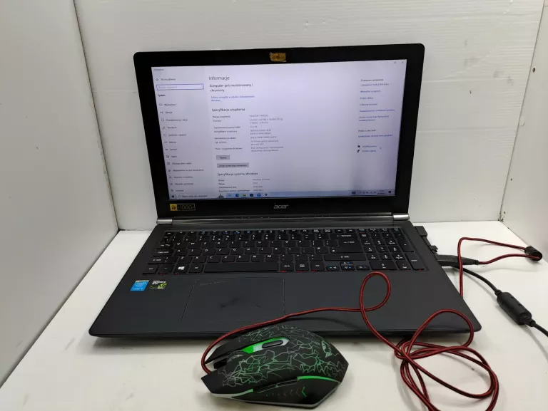 LAPTOP ACER ASPIER VN7-591 SERIES 12GBRAM/2 TB !!!OPIS!!!