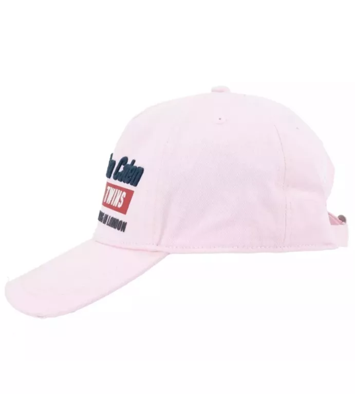 DSQUARED2 D2F120M CZAPKA Z DASZKIEM RÓŻOWA
