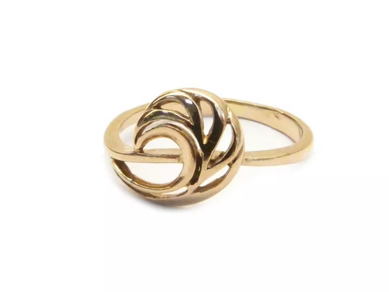 PIĘKNY ZŁOTY PIERŚCIONEK W.1,88G P.585 R.12