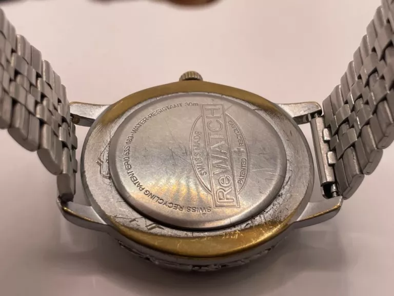 ZEGAREK REWATCH SWISS PATENTED RECYCLING