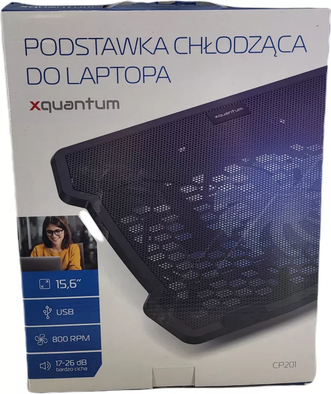 PODSTAWKA CHŁODZĄCA XQUANTUM CP201 DO LAPTOPA