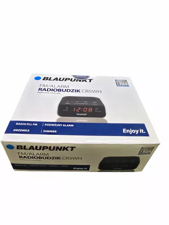RADIOBUDZIK BLAUPUNKT CR5WH RADIO BUDZIK ZEGAREK