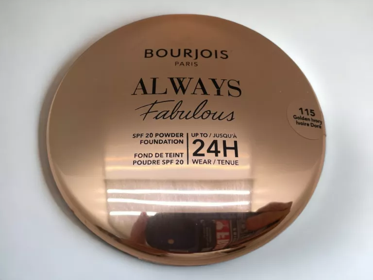 BOURJOIS ALWAYS FABULOUS MATUJĄCY PUDER W KOMPAKCIE Z FILTREM SPF20 115