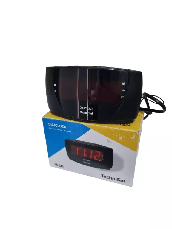 RADIOBUDZIK TECHNISAT DIGICLOCK 1 CZARNY