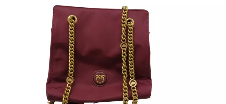 PINKO TOREBKA GATE SHOPPER AI 23-24 PLTT 101528 A11Q BORDOWY