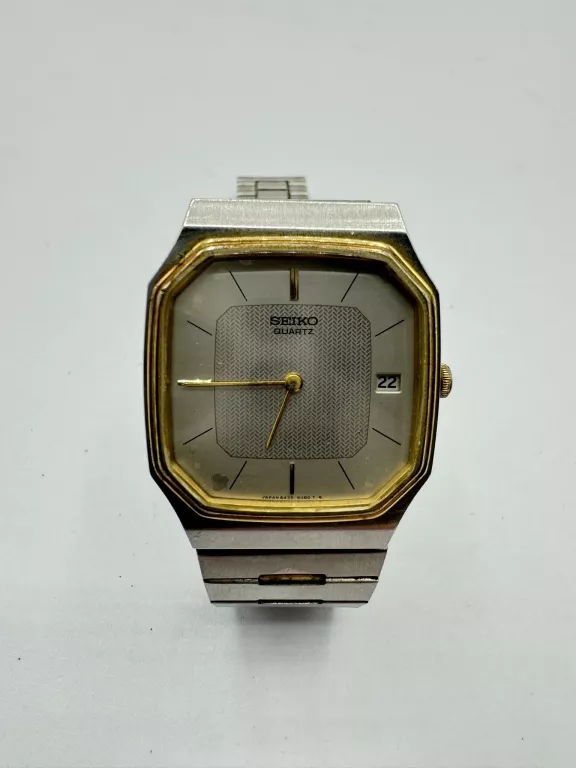 TWO TONE SLIM CUSHION SHAPE SEIKO LASSALE
