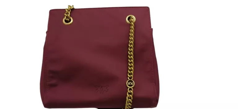 PINKO TOREBKA GATE SHOPPER AI 23-24 PLTT 101528 A11Q BORDOWY