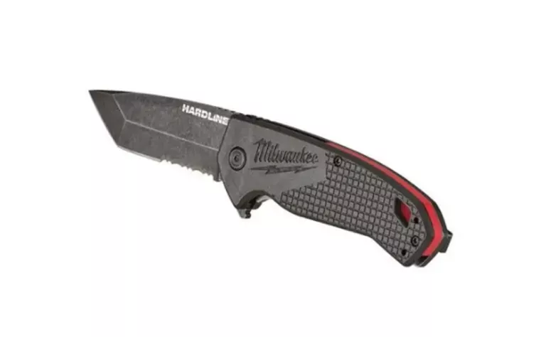 NÓŻ SKŁADANY ZĄBKOWANY MILWAUKEE HARDLINE D2 48221998