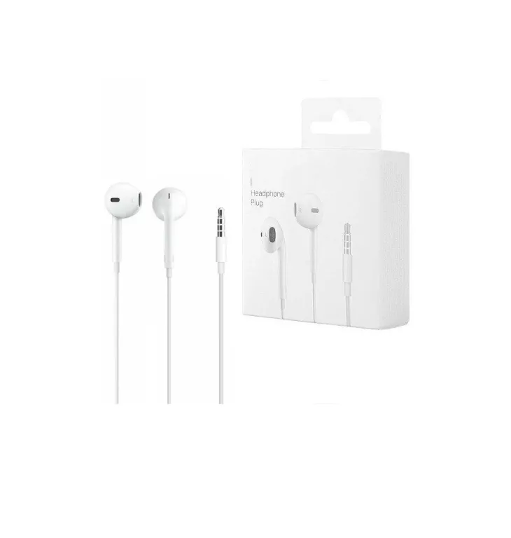 SŁUCHAWKI PRZEWODOWE APPLE EARPODS JACK 3.5MM