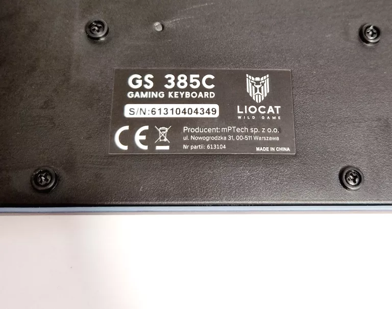 KLAWIATURA LIOCAT GS 385C