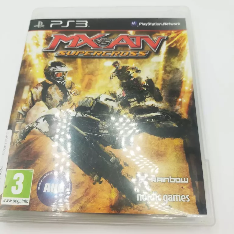 GRA PS3 MX VS ATV SUPERCROSS