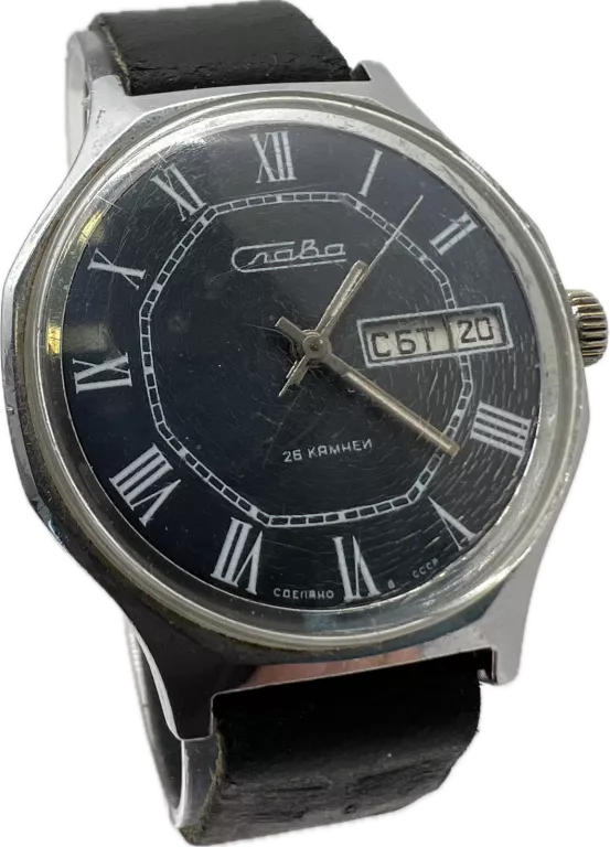 ZEGAREK MECHANICZNY SLAVA 26 KAMIENI