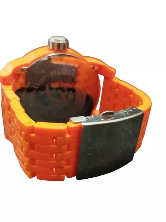 ZEGAREK MĘSKI DIESEL DZ-1581 POMARAŃCZOWY