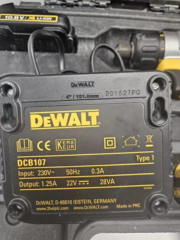 WKRĘTARKA DEWALT DCF 610