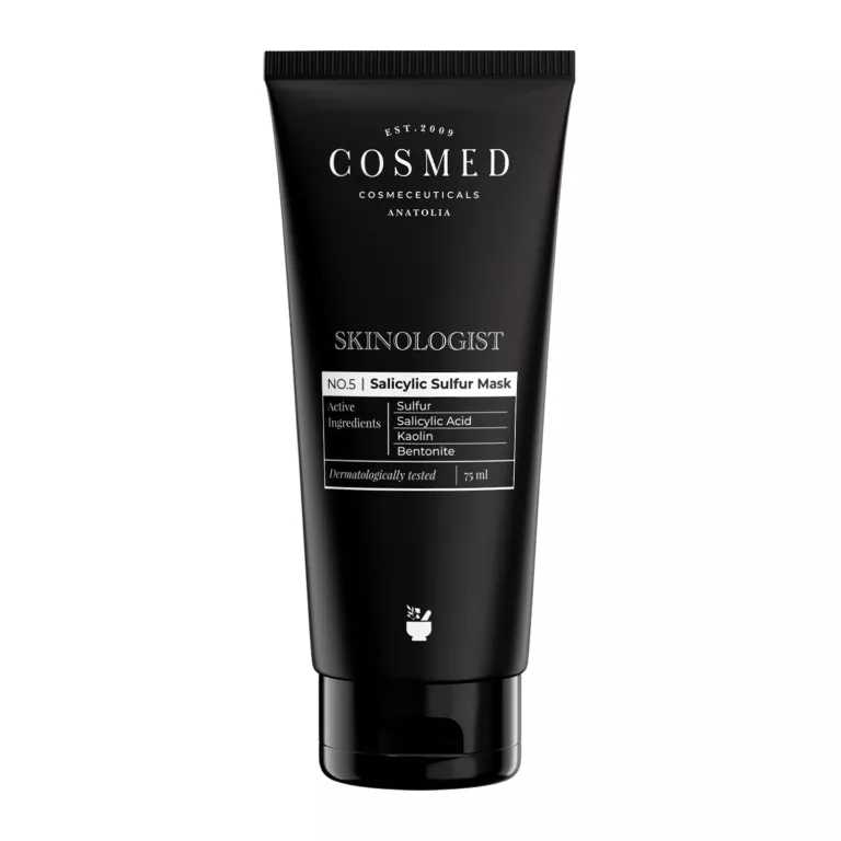 COSMED SKINOLOGIST SALICYLIC SULFUR MASK 75ML - MASKA GŁĘBOKO OCZYSZCZAJĄC