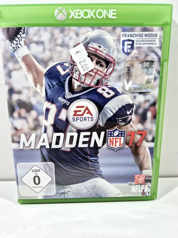 GRA MADDEN NFL 17 XBOX ONE